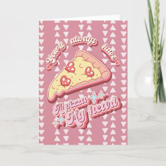 Pizza My Heart Amore Valentijn Love Kaart