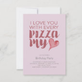 Pizza My Heart Birthday Party (Voorkant)