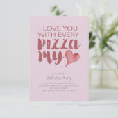 Pizza My Heart Birthday Party (Staand voorkant)