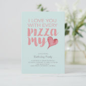 Pizza My Heart Birthday Party (Staand voorkant)