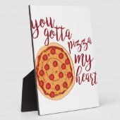 Pizza My Heart Fotoplaat (Zijkant)