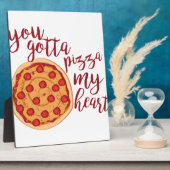 Pizza My Heart Fotoplaat (Zijkant)