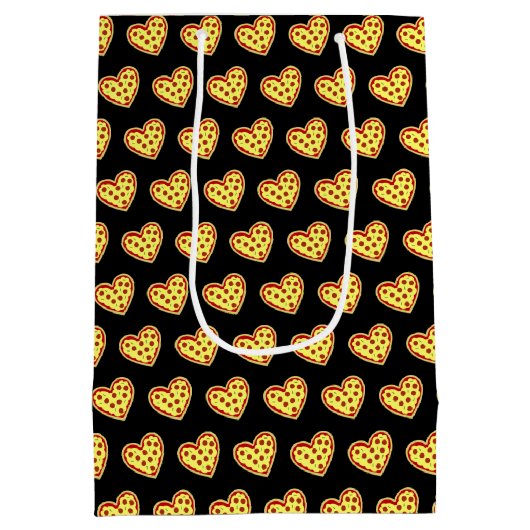 Pizza My Heart Medium Cadeauzakje (Achterkant)
