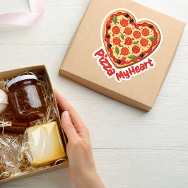 Pizza My Heart Sticker