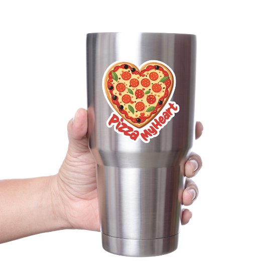 Pizza My Heart Sticker