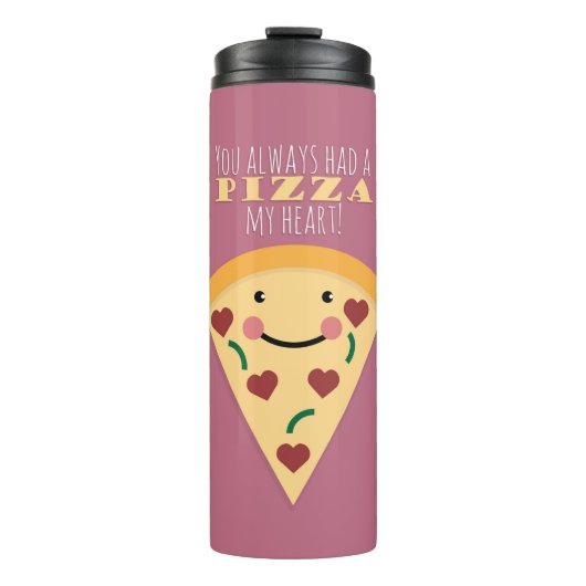 Pizza My Heart Thermosbeker (Voorkant)