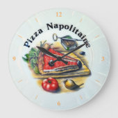 Pizza Napolitaine. Grote Klok (Voorkant)