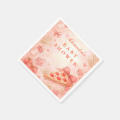 Pizza Night Baby Shower Servet (Hoek)