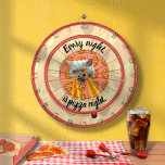 Pizza Night Cat Dart Board Dartbord<br><div class="desc">De Pizza Night Cat Dart Board is een leuke aanvulling op je home entertainment. Het maakt een geweldig cadeau. Pas met de uitdrukking of tekst van de jouw naam aan of voeg uw eigen foto toe.</div>