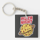 Pizza Night Sleutelhanger (voorkant)