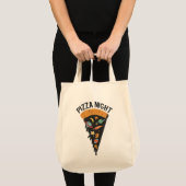 Pizza Night Space Tote Bag (Voorkant (product))