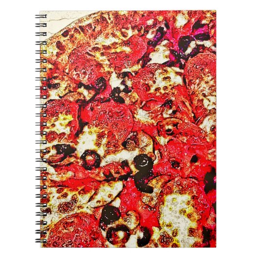 Pizza Notitieboek (Voorkant)