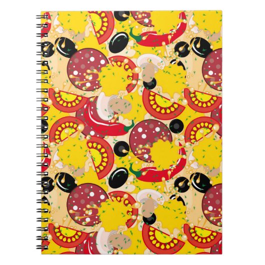 Pizza Notitieboek (Voorkant)