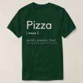 Pizza Noun  T-shirt (Design voorkant)