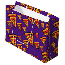 Pizza-ontwerp op vrijdag - Gift Bag - Groot Cadeauzakje