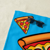 Pizza-ontwerp op vrijdag - Handdoek (In situ)