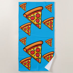 Pizza-ontwerp op vrijdag - Handdoek