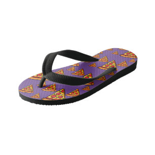 Pizza-ontwerp op vrijdag - Kinder Teenslippers