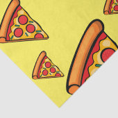 Pizza-ontwerp op vrijdag - Weefselpapier Tissuepapier (Detail)
