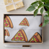 Pizza-ontwerp op vrijdag - Weefselpapier Tissuepapier (Geschenk)