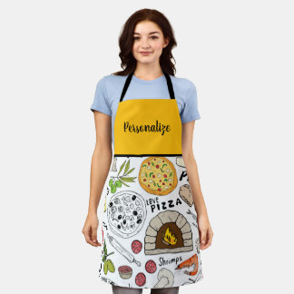 Pizza Ontwerp Schort