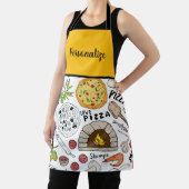 Pizza Ontwerp Schort (Insitu)