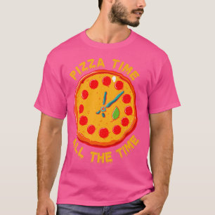 Pizza-ontwerp voor de Net Pizza-partij, Pizza-over T-shirt