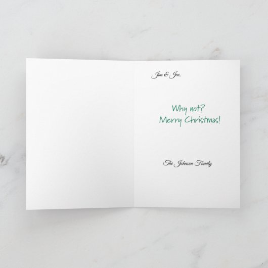 Pizza op aarde feestdagen kaart (Binnen)