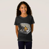 Pizza Oude Engelse herdershond T-shirt (Voorkant volledig)