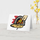 Pizza Oven Kaart (Gele Bloem)