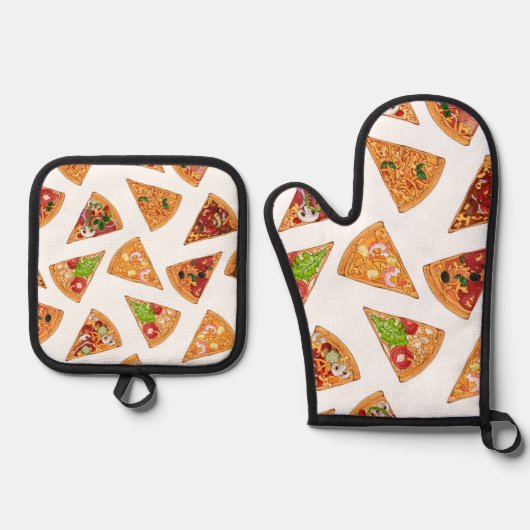 Pizza   ovenwant & pannenlap set (Voorkant)