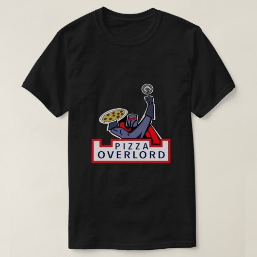 Pizza Overlord American Dad T-shirt (Design voorkant)