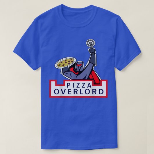 Pizza Overlords T-shirt (Design voorkant)