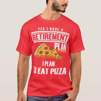 Pizza pa Pizza Fan Grandpa T-shirt