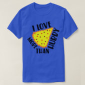 Pizza paar liefde grappig t-shirt (Design voorkant)
