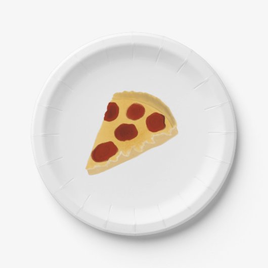 Pizza papier bord (Voorkant)