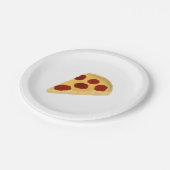 Pizza papier bord (Gekanteld)