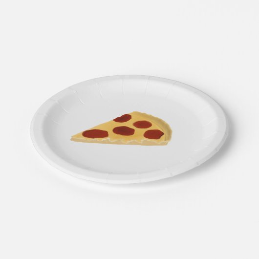 Pizza papier bord (Gekanteld)