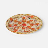 Pizza Papieren Bordje (Gekanteld)