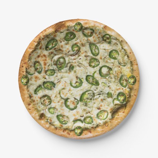 Pizza Papieren Bordje (Voorkant)