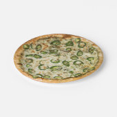 Pizza Papieren Bordje (Gekanteld)