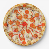 Pizza Papieren Bordje (Voorkant)