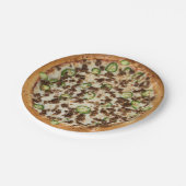 Pizza Papieren Bordje (Gekanteld)