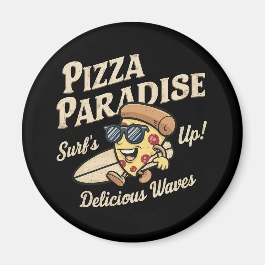 Pizza Paradise Magneet (Voorkant)