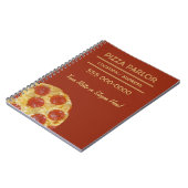 Pizza Parlor aangepaste notebooks Notitieboek (Linkerzijde)