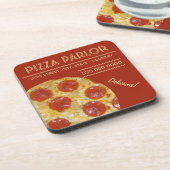 Pizza Parlor aangepaste onderzetters (Linkerzijde)