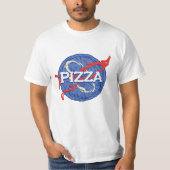 PIZZA PARODIE PATROON T-SHIRT (Voorkant)