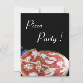 PIZZA PARTIJ, ITALIAANSE KITCHEN-diner, brunch Kaart (Voorkant)