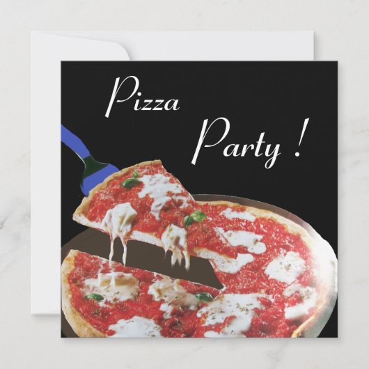 PIZZA PARTIJ, ITALIAANSE KITCHEN-diner, brunch Kaart (Voorkant)