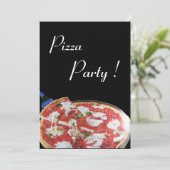 PIZZA PARTIJ, ITALIAANSE KITCHEN-diner, brunch Kaart (Staand voorkant)